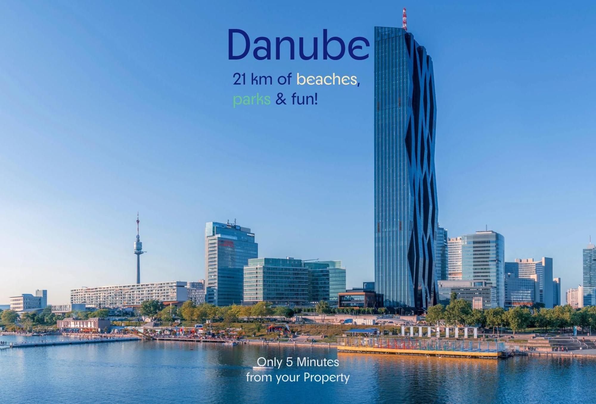 Joyful 2br Shared Near Millenium Tower & Danube River Guest house Vienna